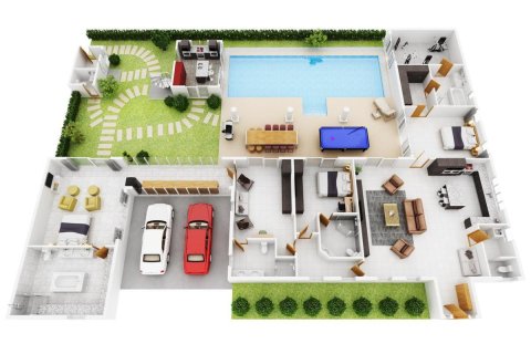 Villa in Hua Hin, Thailand 5 Schlafzimmer № 221876 - Foto 29