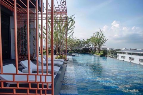 Студия в кондо в Пхракханонге, Бангкок, Таиланд № 140202 - фото 14