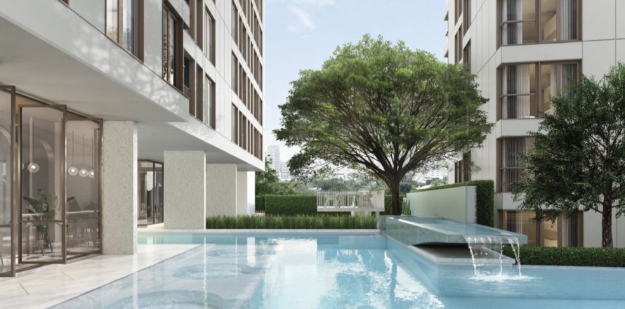 Studio dans le Condo à Watthana, Bangkok, Thaïlande  № 161845