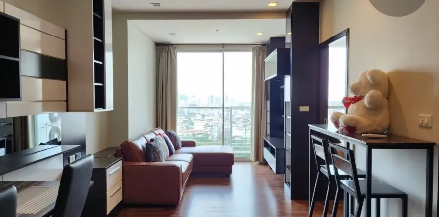 Студия в кондо в Ваттхане, Бангкок, Таиланд № 158295