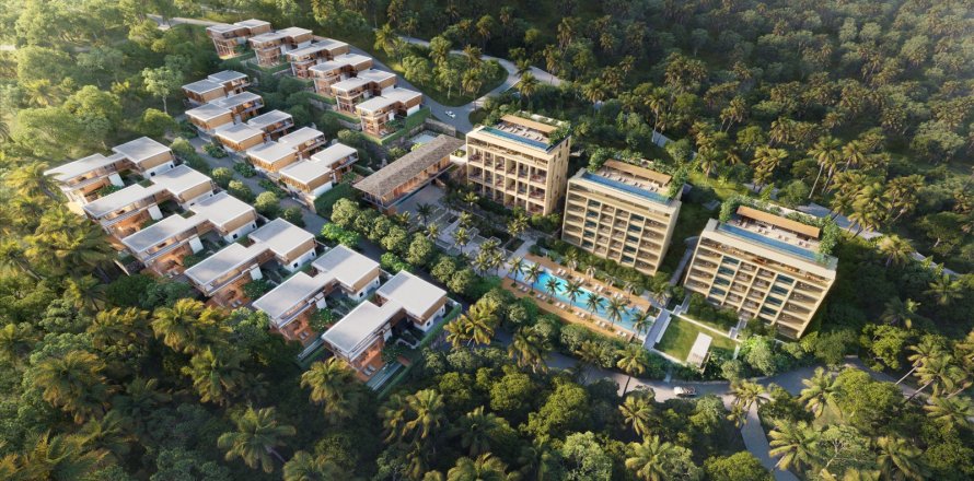 Пентхаус на Пляже Лаян, Таиланд с 5 комнатами  № 70929