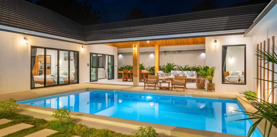 Вилла в Самуи, Таиланд с 3 спальнями  № 147106