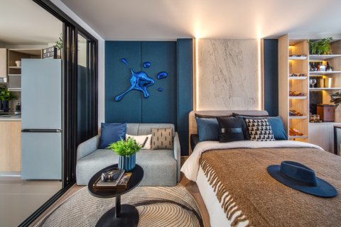 Condo à Phuket, Thaïlande, 1 chambre à The Base Bukit  № 180286