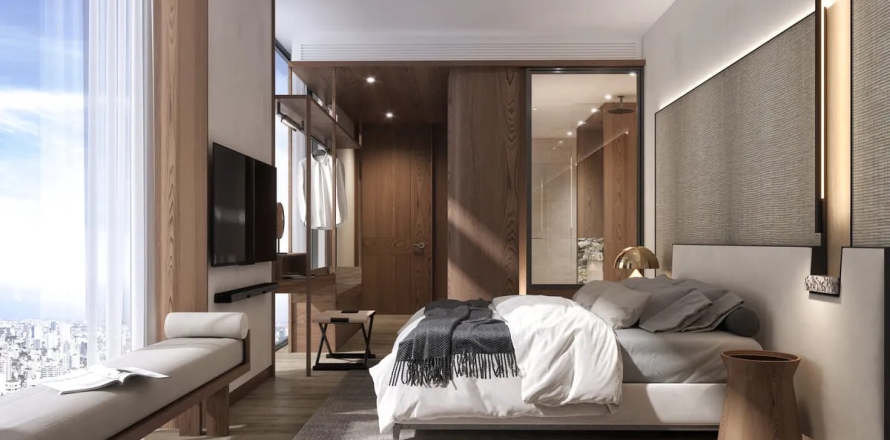 Condo à Bangkok, Thaïlande, 2 chambres  № 186448