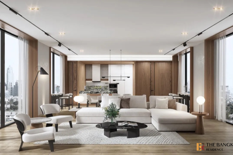Condo à Bangkok, Thaïlande, 2 chambres  № 186448 - photo 6