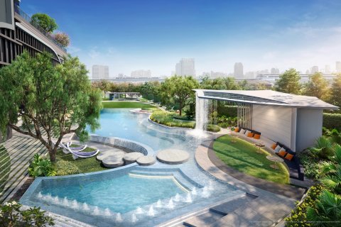 Кондоминиум с 1 спальней в Бангкоке, Таиланд № 170195 - фото 15