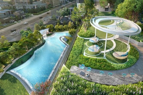 Кондоминиум с 2 спальнями в Бангкоке, Таиланд № 170192 - фото 12