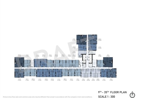 Кондоминиум с 1 спальней в Бангкоке, Таиланд № 170196 - фото 15