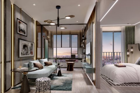 Кондоминиум с 1 спальней в Бангкоке, Таиланд № 170196 - фото 2