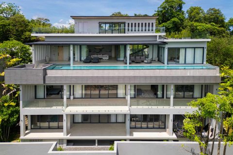 Вилла в Банг Тао, Таиланд с 8 комнатами № 152572 - фото 1