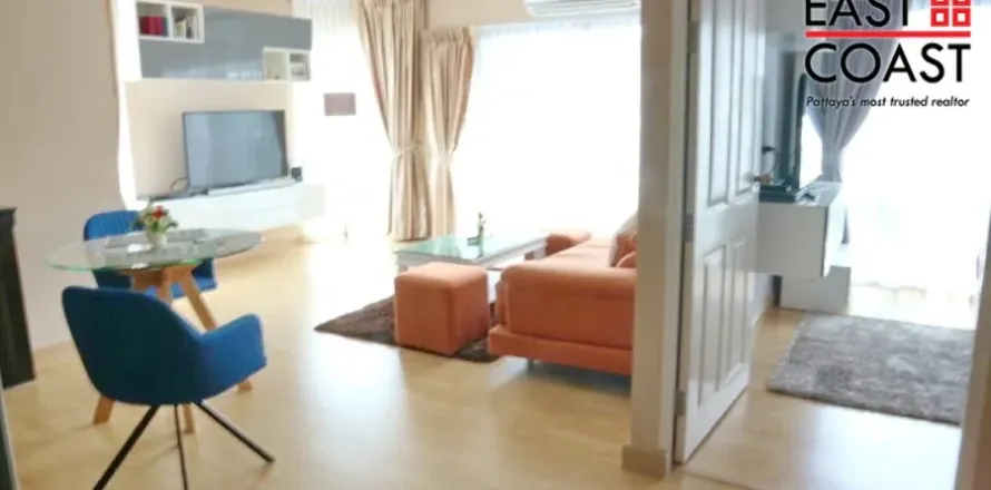 Condominio de 1 dormitorio en Pattaya, Tailandia № 213660