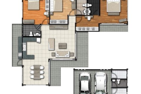 House in Pattaya, Thailand 3 bedrooms № 153612 - photo 8