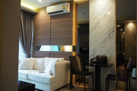 คอนโดมิเนียมในปทุมวัน, กรุงเทพฯ, ประเทศไทย, 1 ห้องนอน № 200845 - รูปถ่าย 12