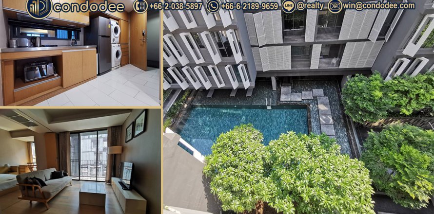 Condo à Watthana, Bangkok, Thaïlande, 1 chambre № 200847