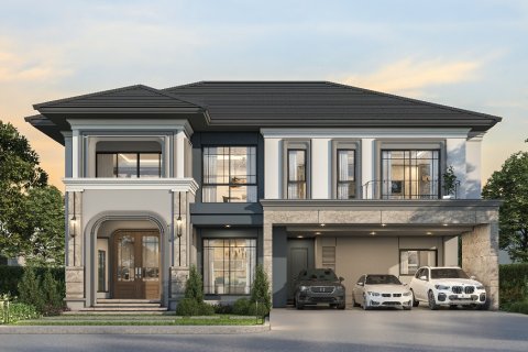 Вилла в Бангкоке, Таиланд с 4 спальнями  № 165437