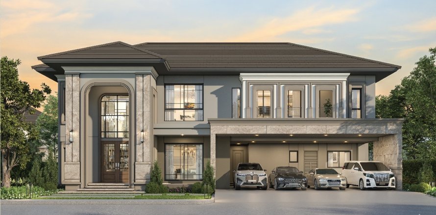 Villa à Bangkok, Thaïlande 4 chambres № 165436