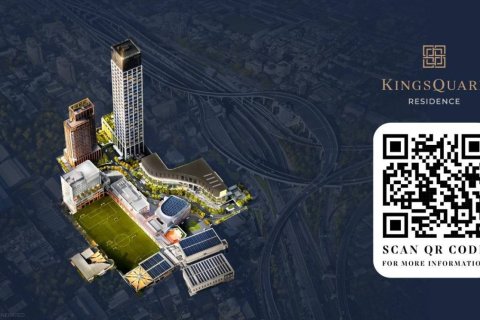 Кондоминиум с 2 спальнями в Бангкоке, Таиланд № 163833 - фото 2