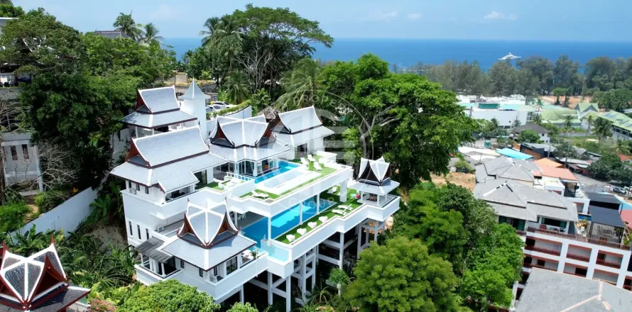 วิลล่าในภูเก็ต, ประเทศไทย 5 ห้องนอน № 190693
