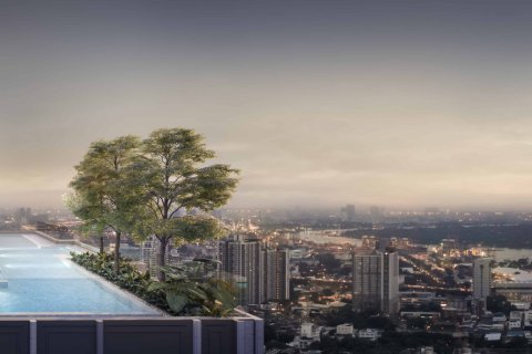 Eigentumswohnung in Bangkok, Thailand, 1 Schlafzimmer № 166954 - Foto 25