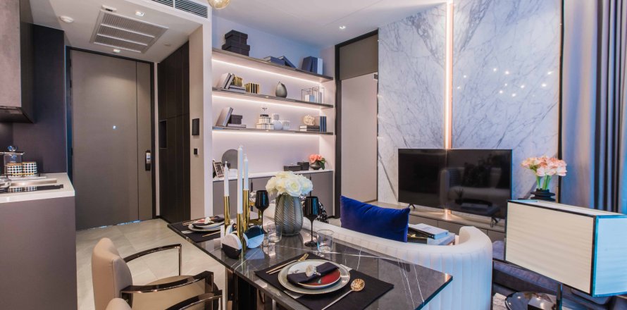 Condo à Bangkok, Thaïlande, 1 chambre  № 166954