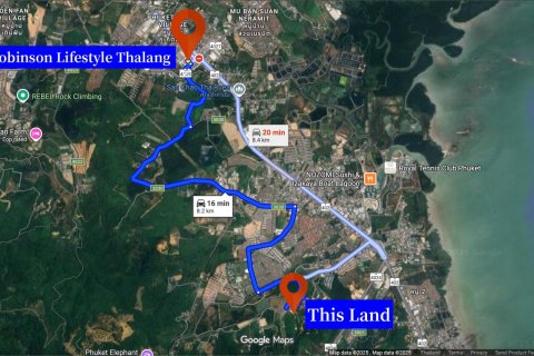 Земельный участок в Пхукете, Таиланд 13644м2  № 147157 - фото 5