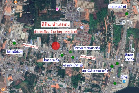 Земельный участок в Сураттхани, Таиланд 1600м2  № 156951