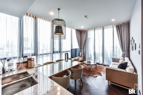 Condo à Bangkok, Thaïlande, 2 chambres  № 209874