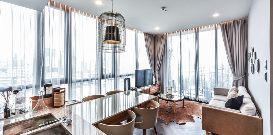 Condominio de 2 dormitorios en Bangkok, Tailandia № 209874