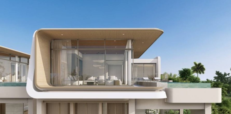 Вилла в Паклоке, Таиланд с 4 спальнями  № 151056