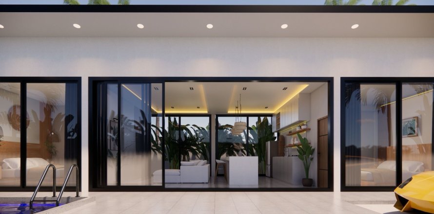 Вилла в Сураттхани, Таиланд с 2 спальнями  № 153284