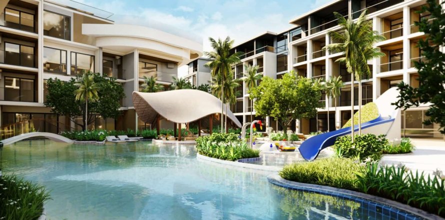 Condo à Phuket, Thaïlande, 1 chambre  № 166643