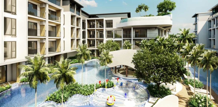 Кондоминиум с 2 спальнями в Пхукете, Таиланд № 166641