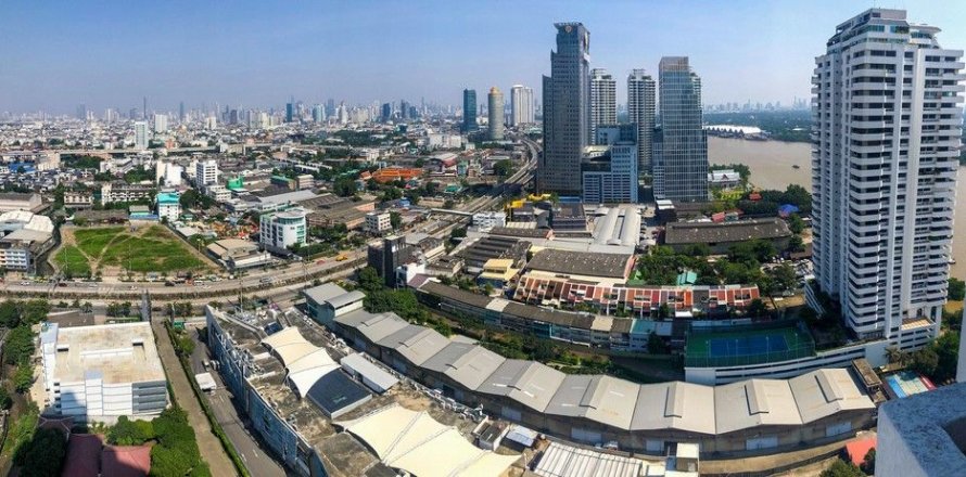 Condo in Yan Nawa, Bangkok, Thailand, 2 bedrooms  № 138543