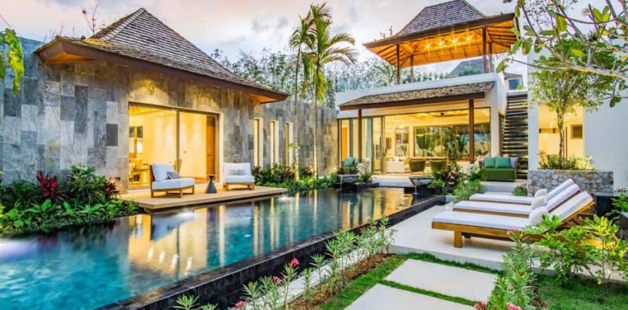 Villa à Bang Tao, Thaïlande 4 chambres № 166691