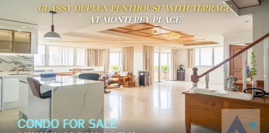 Penthouse in Khlong Toei, Bangkok, Thailand 3 Schlafzimmer № 215029