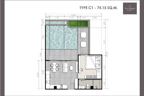 Penthouse in Kamala, Thailand 1 bedroom № 170270 - photo 21