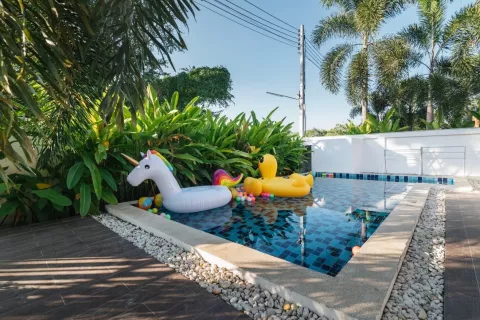 Вилла в Хуа Хине, Таиланд с 2 спальнями  № 141083 - фото 16