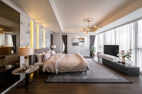 Condo à Watthana, Bangkok, Thaïlande, 3 chambres  № 171441 - photo 3