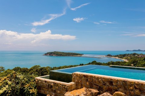 Вилла в Самуи, Таиланд с 5 спальнями  № 150311 - фото 25