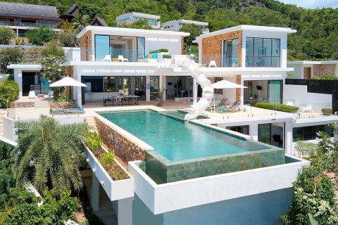 Вилла в Самуи, Таиланд с 5 спальнями  № 150311 - фото 20