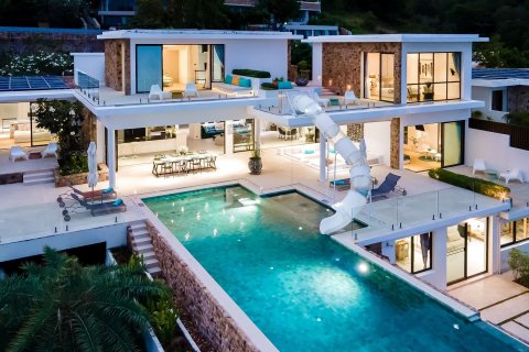 Вилла в Самуи, Таиланд с 5 спальнями  № 150311 - фото 1