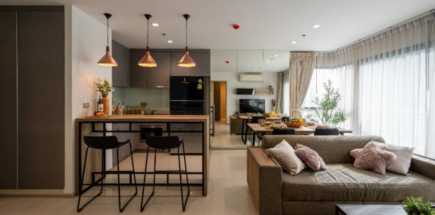 Condo à Bangkok, Thaïlande, 2 chambres  № 180519
