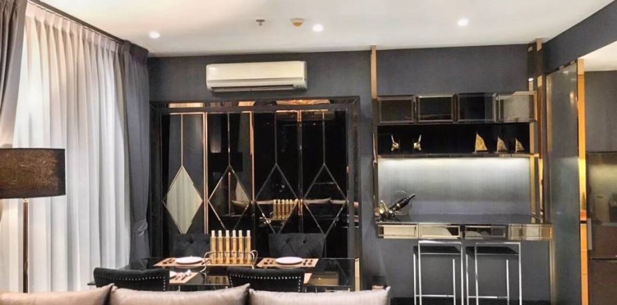 Лофт в Бангкоке, Таиланд с 1 спальней  № 114018