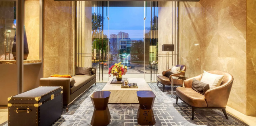 Студия в кондо в Сатхоне, Бангкок, Таиланд № 144911