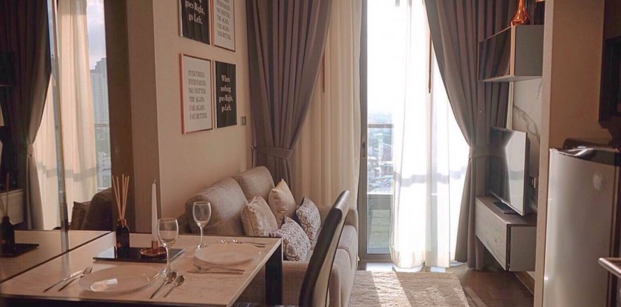 Condo à Bangkok, Thaïlande, 1 chambre № 143875