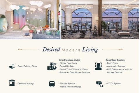 Condo in Watthana, Bangkok, Thailand, 3 bedrooms  № 171656 - photo 5