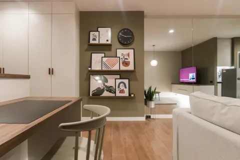 Студия в кондо в Ян Наве, Бангкок, Таиланд № 136966 - фото 1