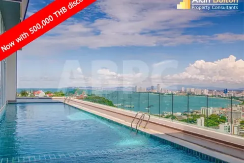 คอนโดมิเนียมในพัทยา, ประเทศไทย, 1 ห้องนอน № 210469