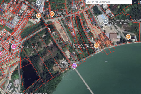 Terrain à Phuket, Thaïlande 4320 m2 № 147132 - photo 1