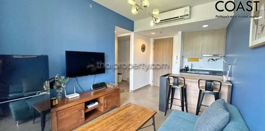 Condominio de 1 dormitorio en Pattaya, Tailandia № 212486